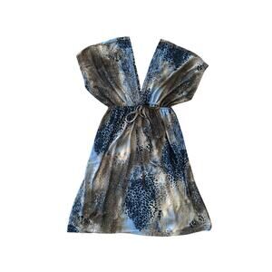 Free Culture Dark Ethereal Fairy Blouse Mini dress M Tunic stretchy whimsical